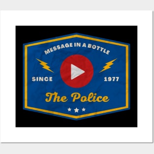 The Police // Play Button Posters and Art